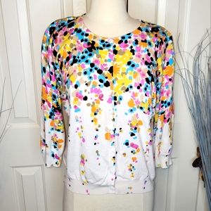 Joseph A women's light cardigan size XL